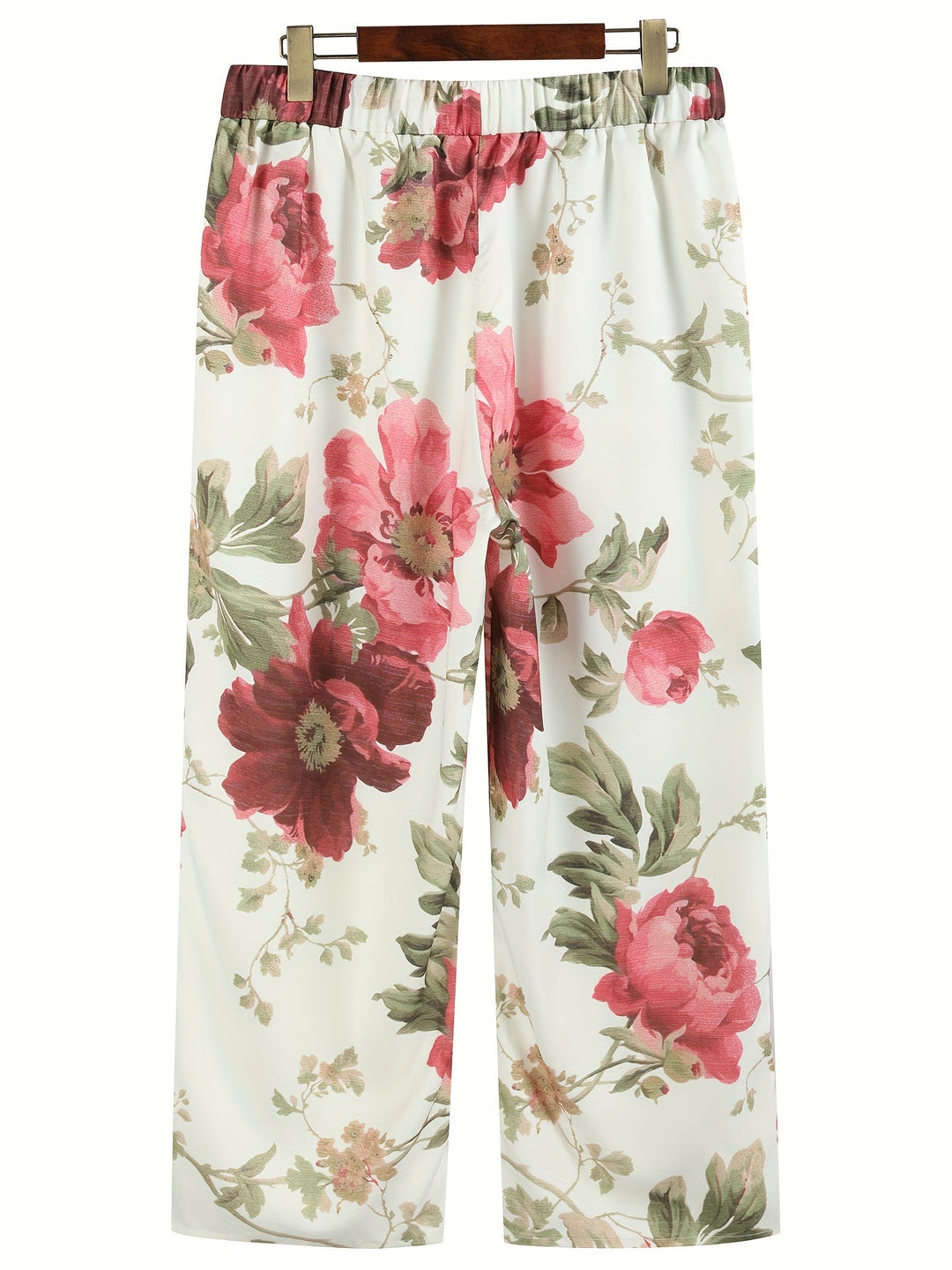 Pantalons d'estiu amb estampat floral