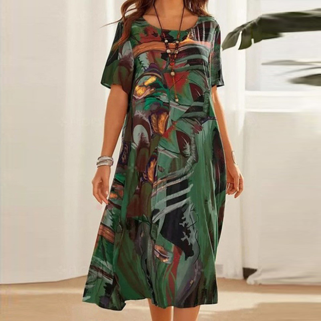 Nora | Vestit floral amb escot en V