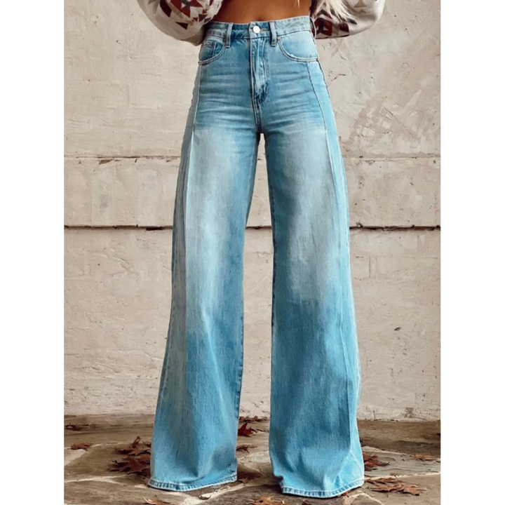 JULIA | Pantalons Retro amb cama ampla i encant vintage