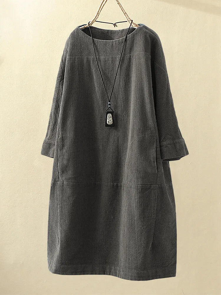 Ruby | Vestit A-Línia Femeni amb Estil i Comfort