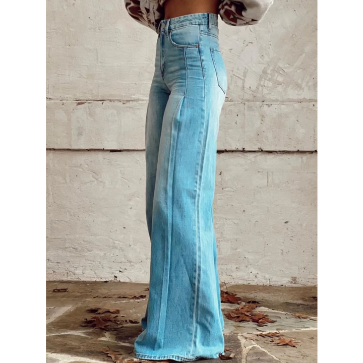 JULIA | Pantalons Retro amb cama ampla i encant vintage