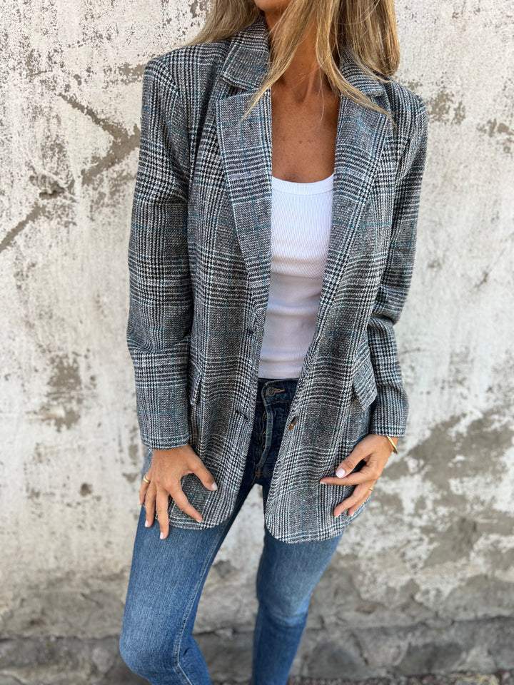 Juliette | Blazer elegant per a dones amb patró clàssic de gallet