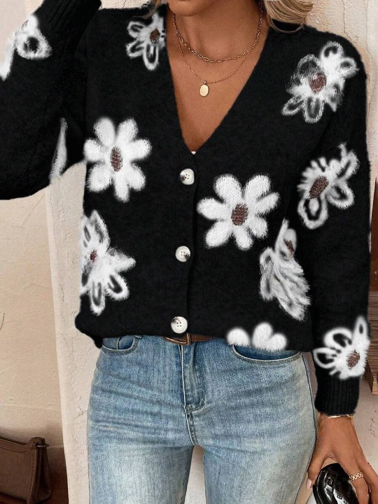 Julia | Cardigan floral per a looks femenins