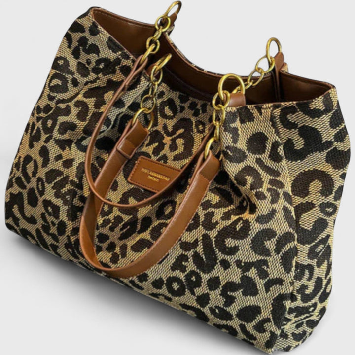 Isabelle | Gran bossa amb elegant estampat de lleopard