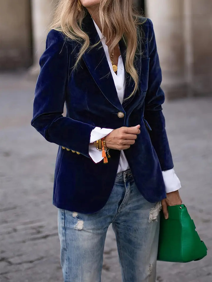 Bella | Blazer de vellut suau i elegant per a dones