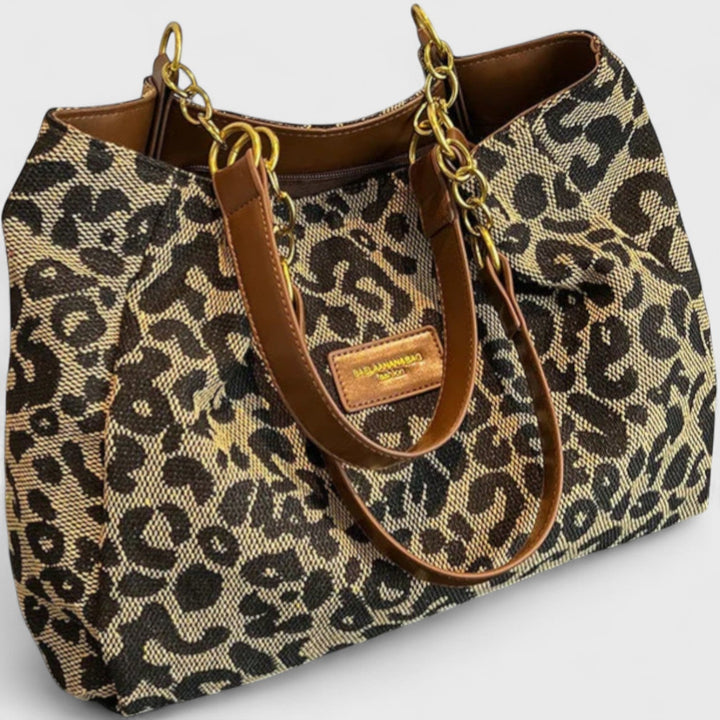 Isabelle | Gran bossa amb elegant estampat de lleopard