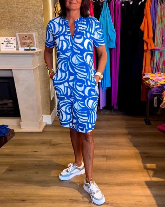 Helen | Vestit d'estiu colorit per a dones