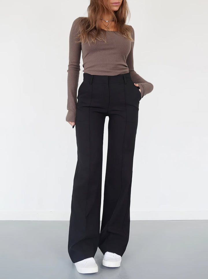 Helga | Pantalons amples de lli per a dies càlids d'estiu