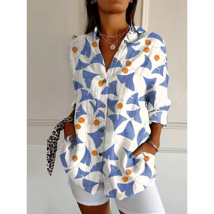Sylvie | Blusa amb estampat floral i estil femení
