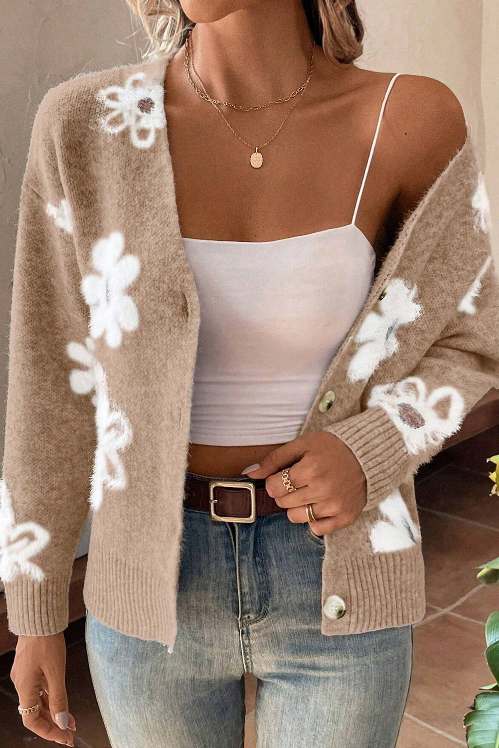 Julia | Cardigan floral per a looks femenins