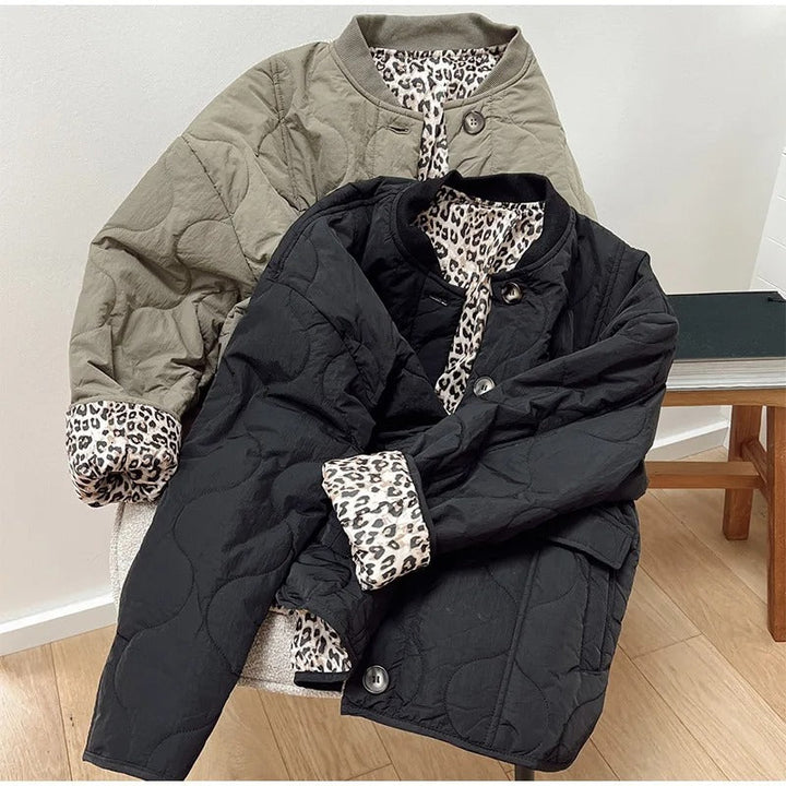 Isabelle | Jaqueta amb patró de lleopard de moda