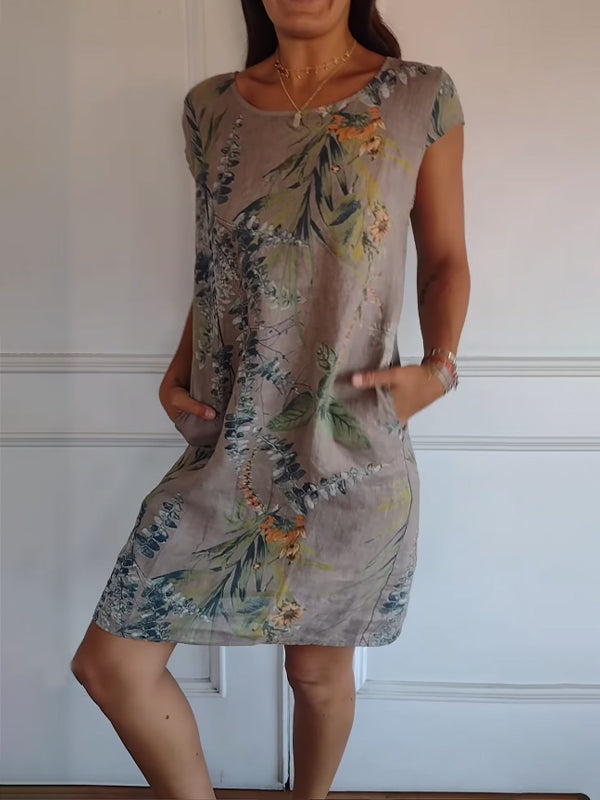 Annelinne | Vestit còmode amb coll rodó