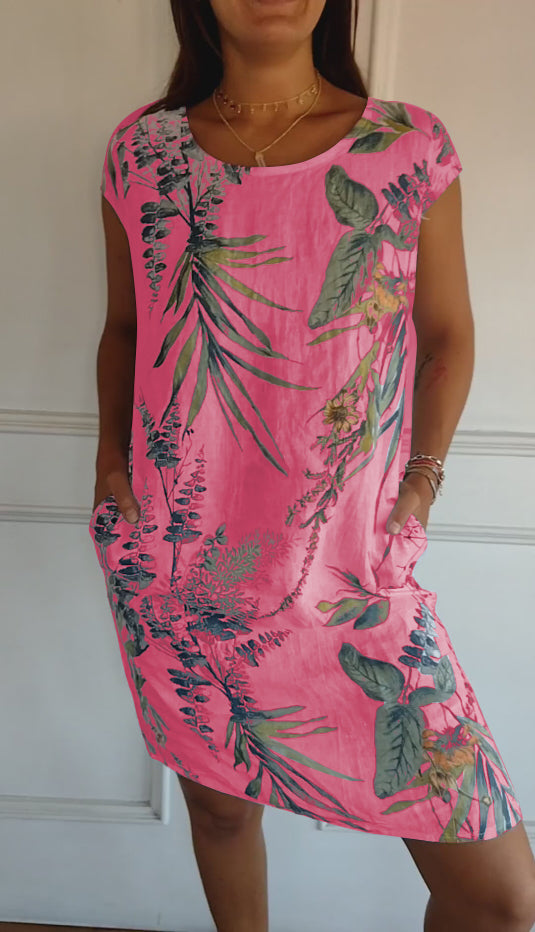 Annelinne | Vestit còmode amb coll rodó