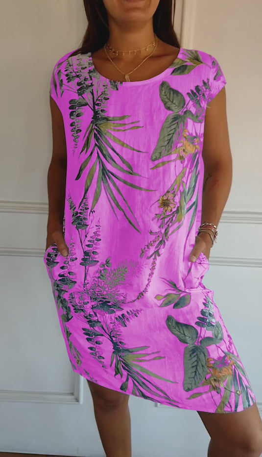 Annelinne | Vestit còmode amb coll rodó