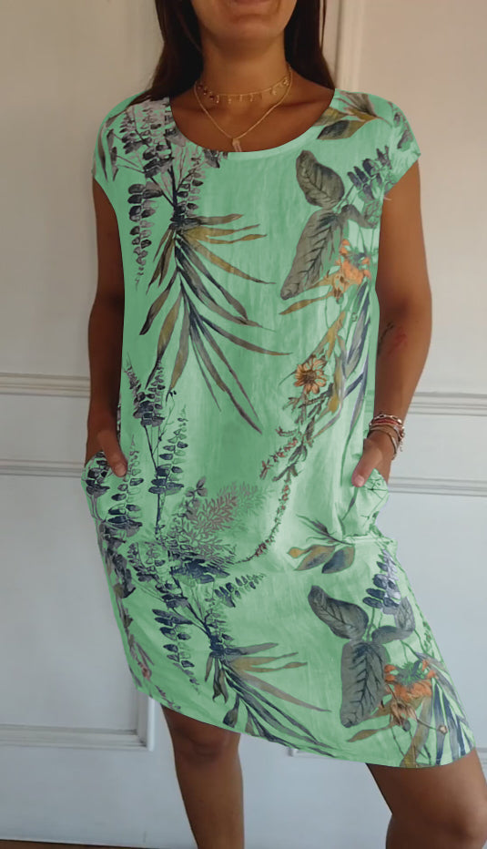 Annelinne | Vestit còmode amb coll rodó