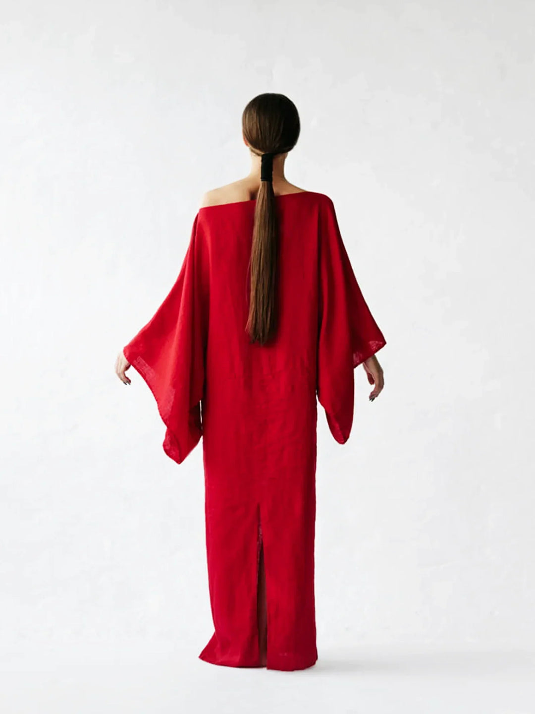 Marjon | Vestit de quimono de lli lleuger