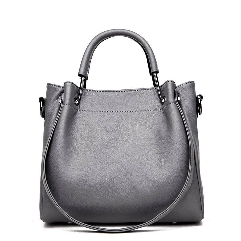 Ella | Bossa de mà de cuir amb un estil retro elegant