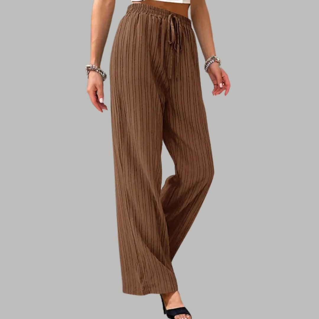 Pantalons plissats | Cama ampla i punt de disseny