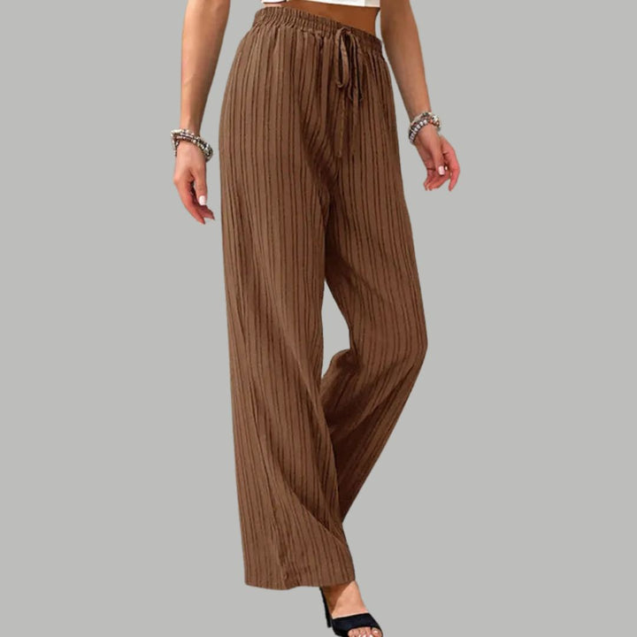 Pantalons plissats | Cama ampla i punt de disseny