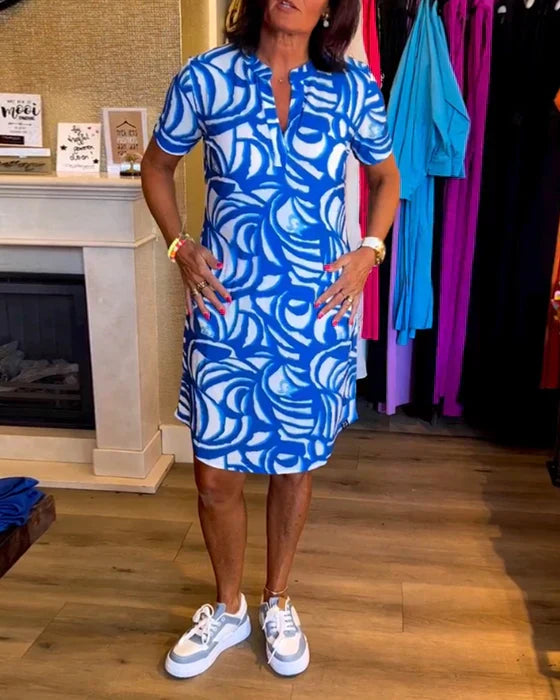 Helen | Vestit d'estiu colorit per a dones