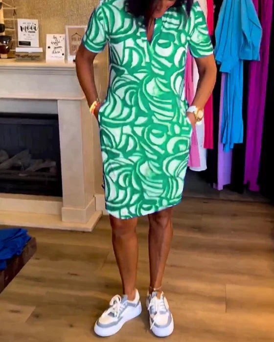 Helen | Vestit d'estiu colorit per a dones