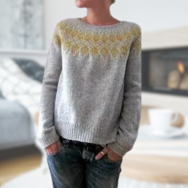 Alia | Pullover per a dones amb coll rodó clàssic