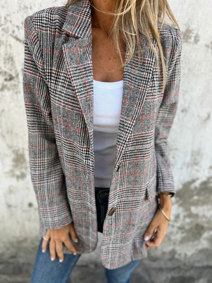 Juliette | Blazer elegant per a dones amb patró clàssic de gallet