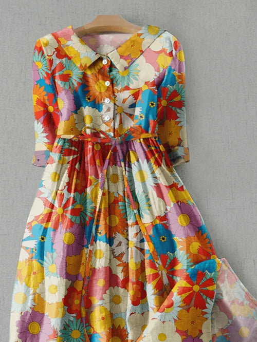 Coco | Vestit floral amb un tall relaxat