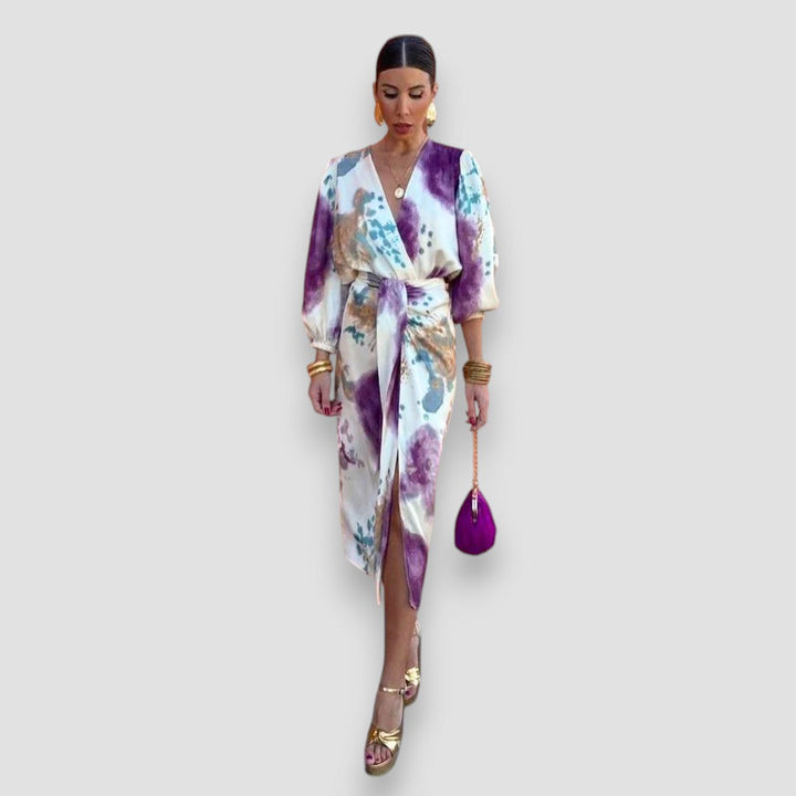 Mandy | Vestit envoltant elegant per a ocasions festives
