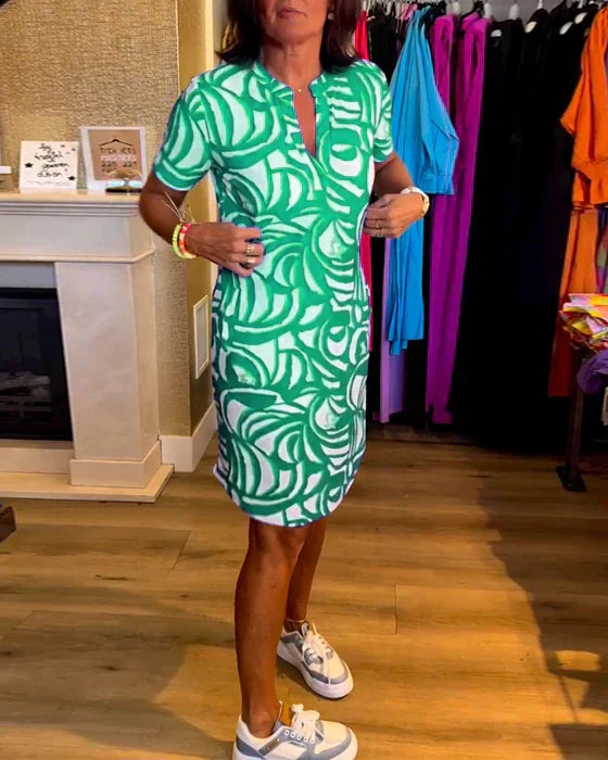 Helen | Vestit d'estiu colorit per a dones