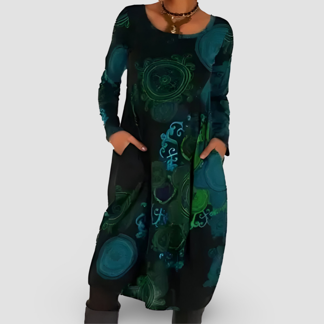 Ronja | Vestit d'hivern amb elegància boho