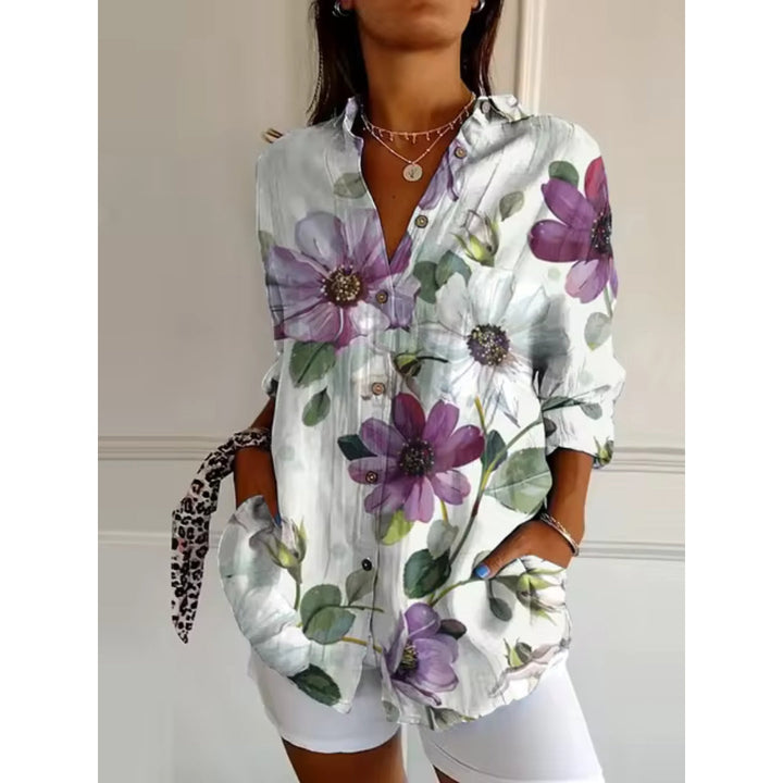 Sylvie | Blusa amb estampat floral i estil femení