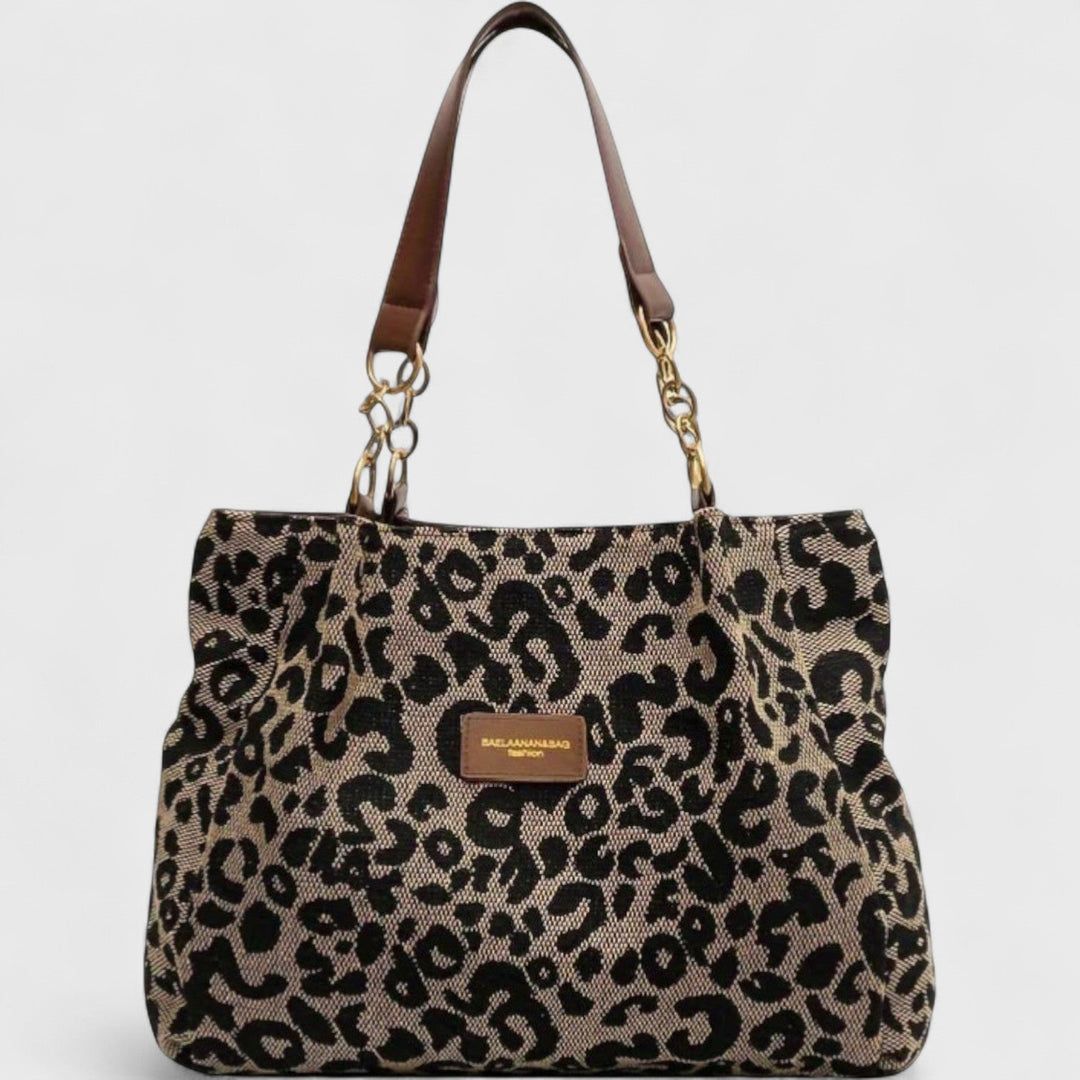 Isabelle | Gran bossa amb elegant estampat de lleopard