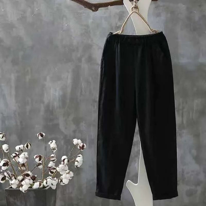 Maureen | Pantalons de lleure de cotó i lli