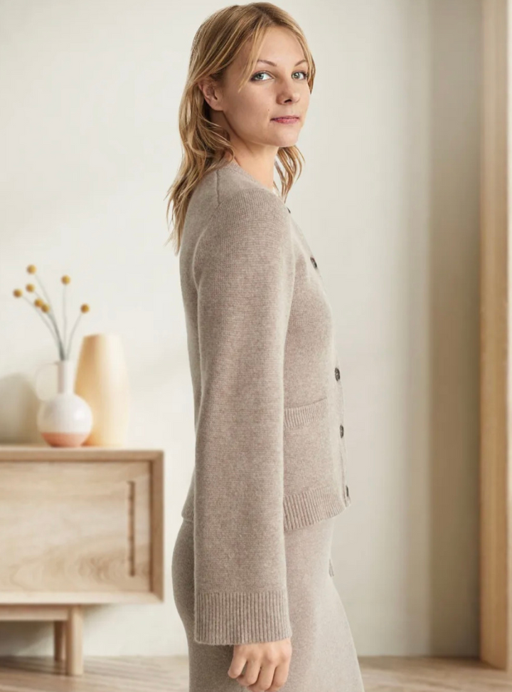 Alice Weiche Strickjacke amb botons i patró
