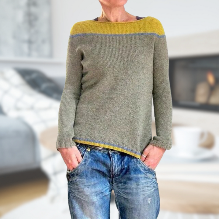 Alia | Pullover per a dones amb coll rodó clàssic