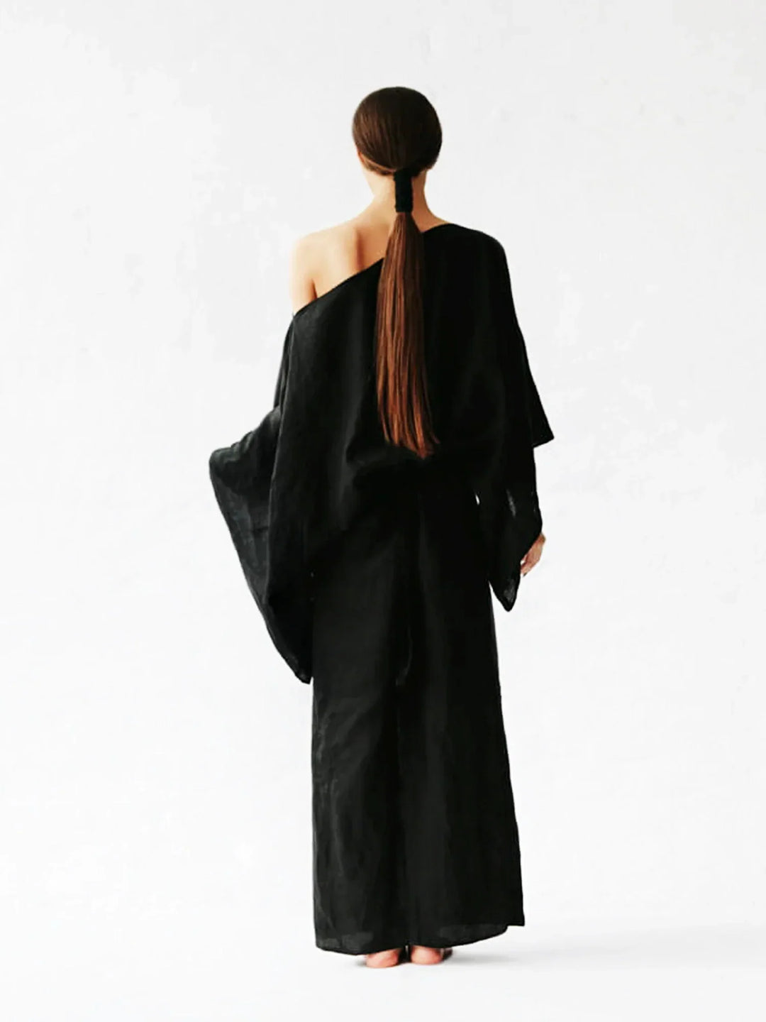 Marjon | Vestit de quimono de lli lleuger