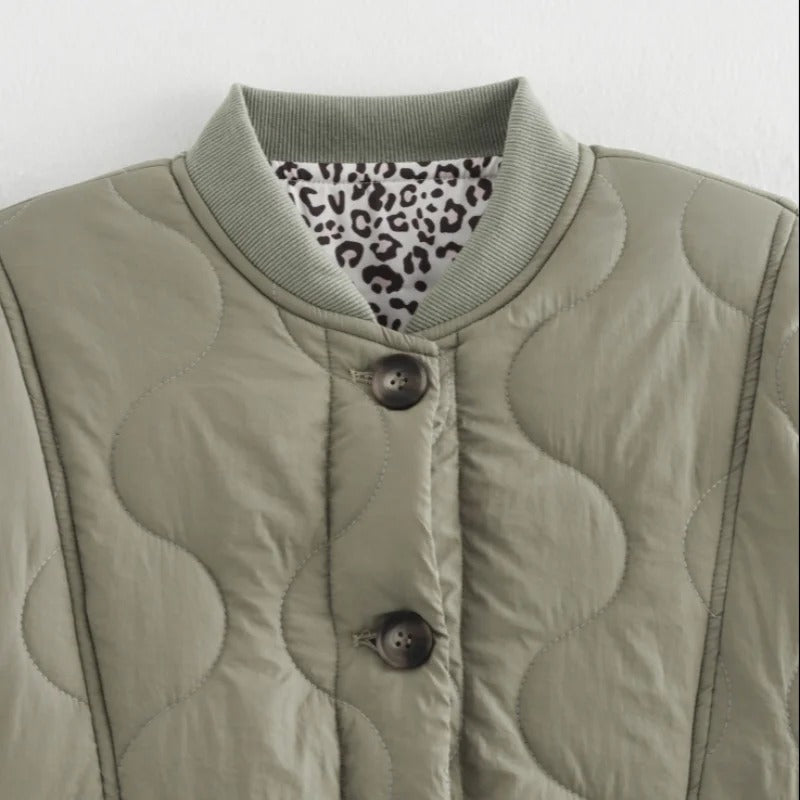 Isabelle | Jaqueta amb patró de lleopard de moda