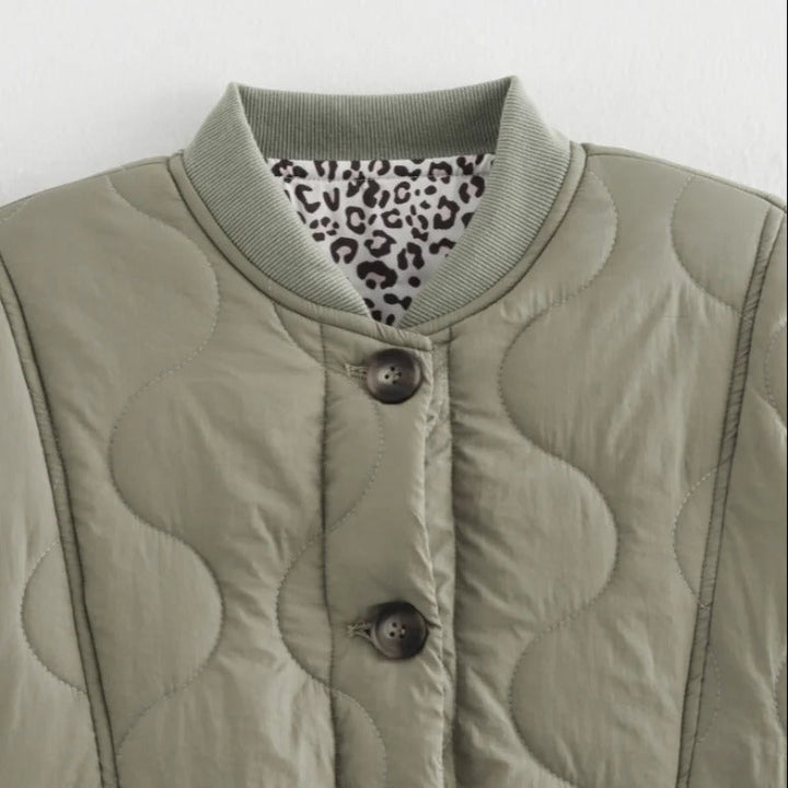 Isabelle | Jaqueta amb patró de lleopard de moda