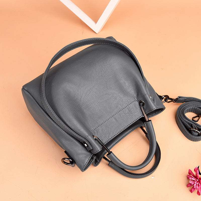 Ella | Bossa de mà de cuir amb un estil retro elegant