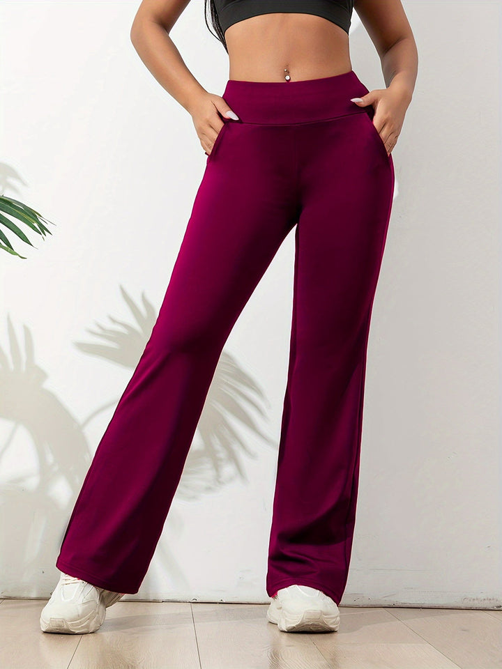 SANDRA | Pantalons de ioga d'assecat ràpid amb cintura alta