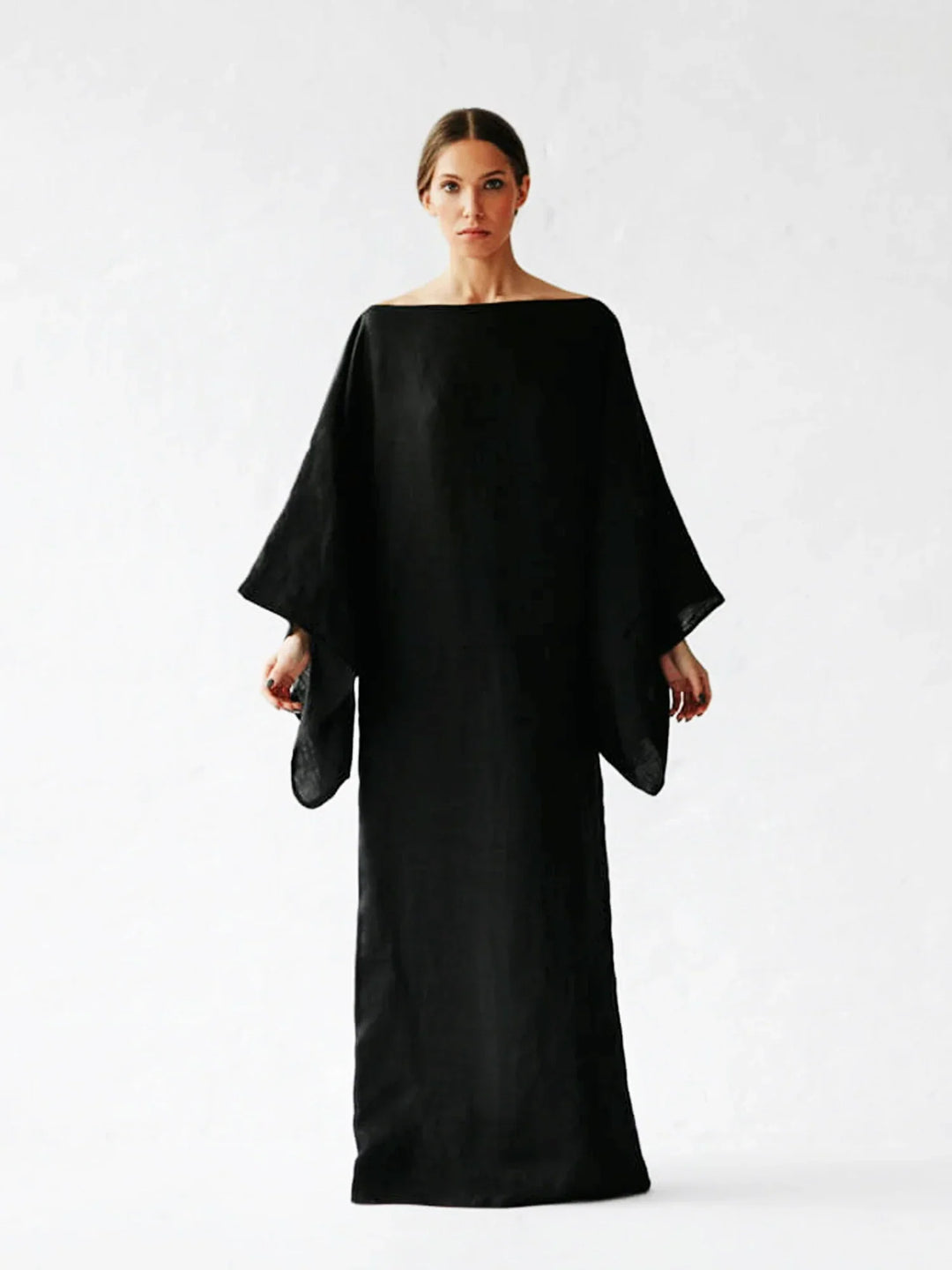Marjon | Vestit de quimono de lli lleuger