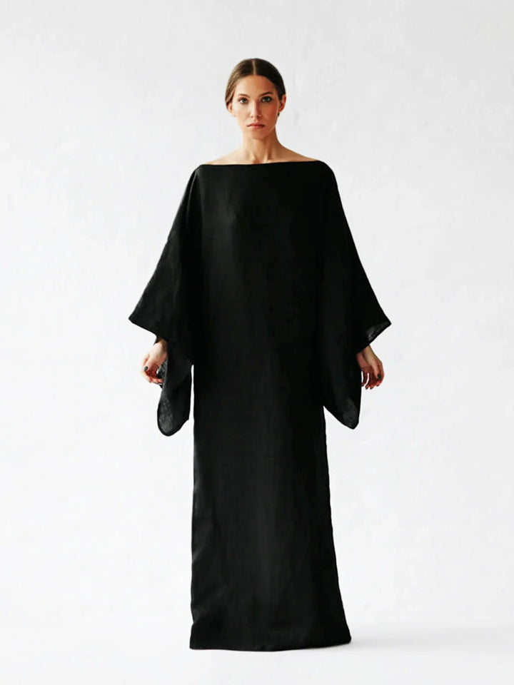 Marjon | Vestit de quimono de lli lleuger