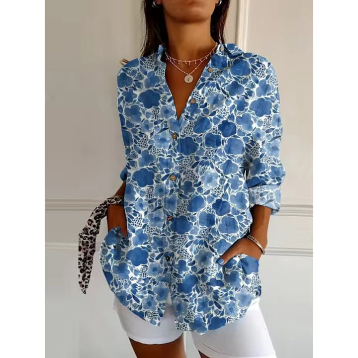 Sylvie | Blusa amb estampat floral i estil femení