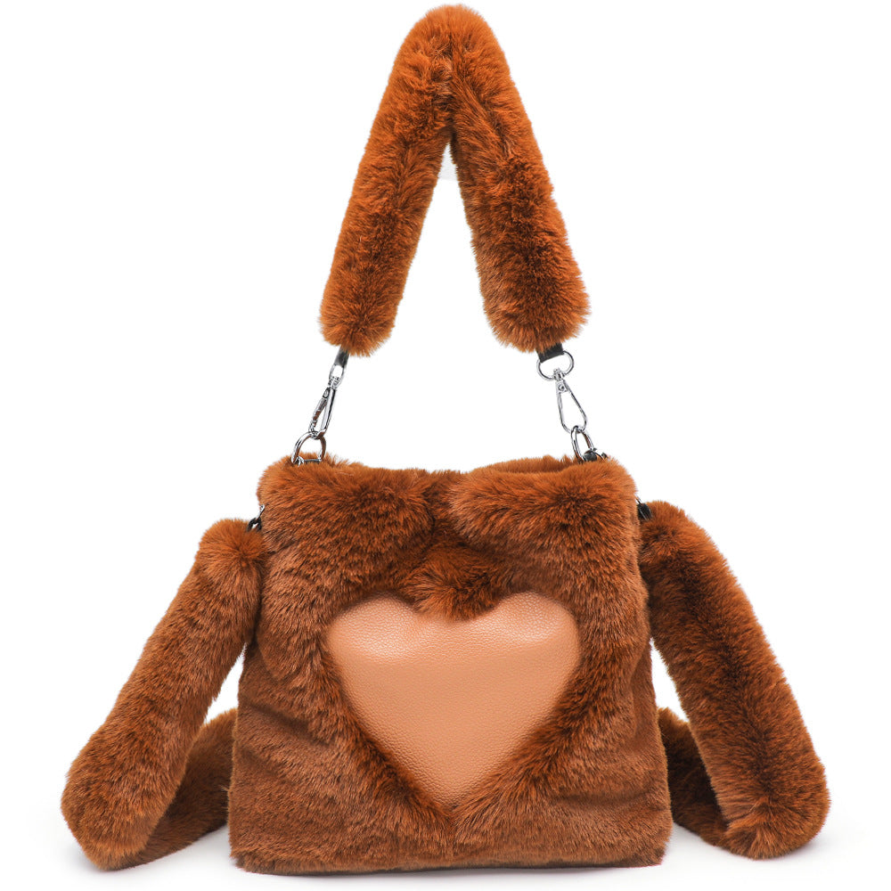Bossa de peluix amb disseny elegant