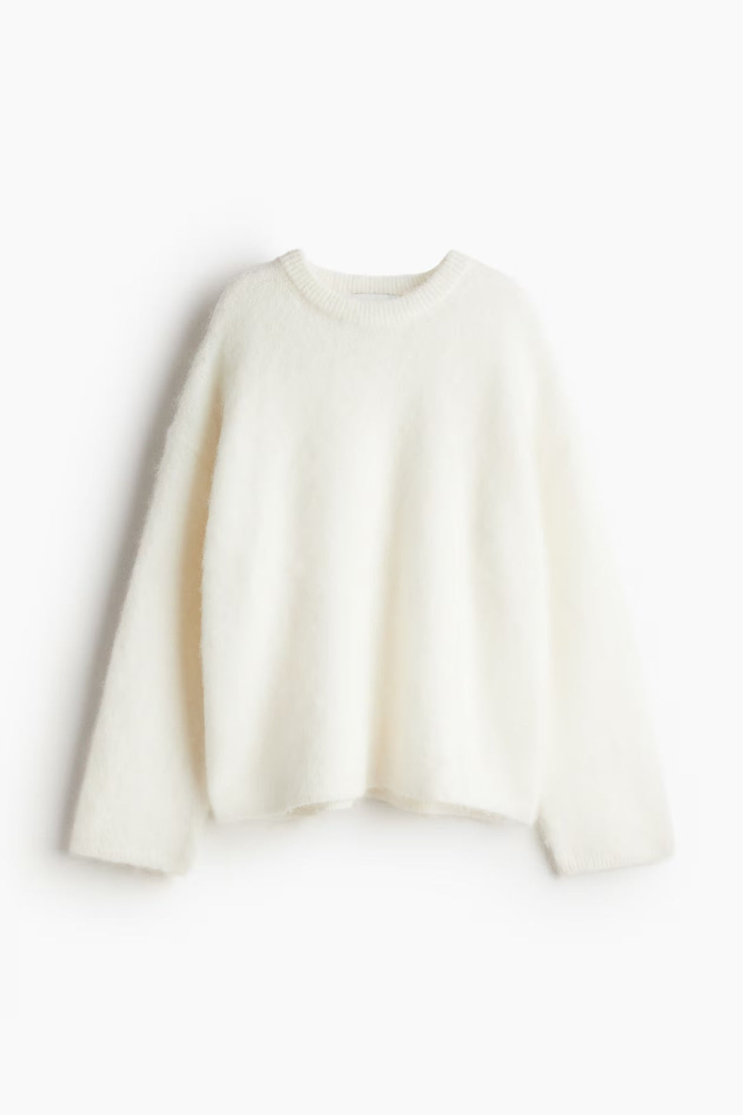 Clara | Suèter de mohair càlid amb coll rodó