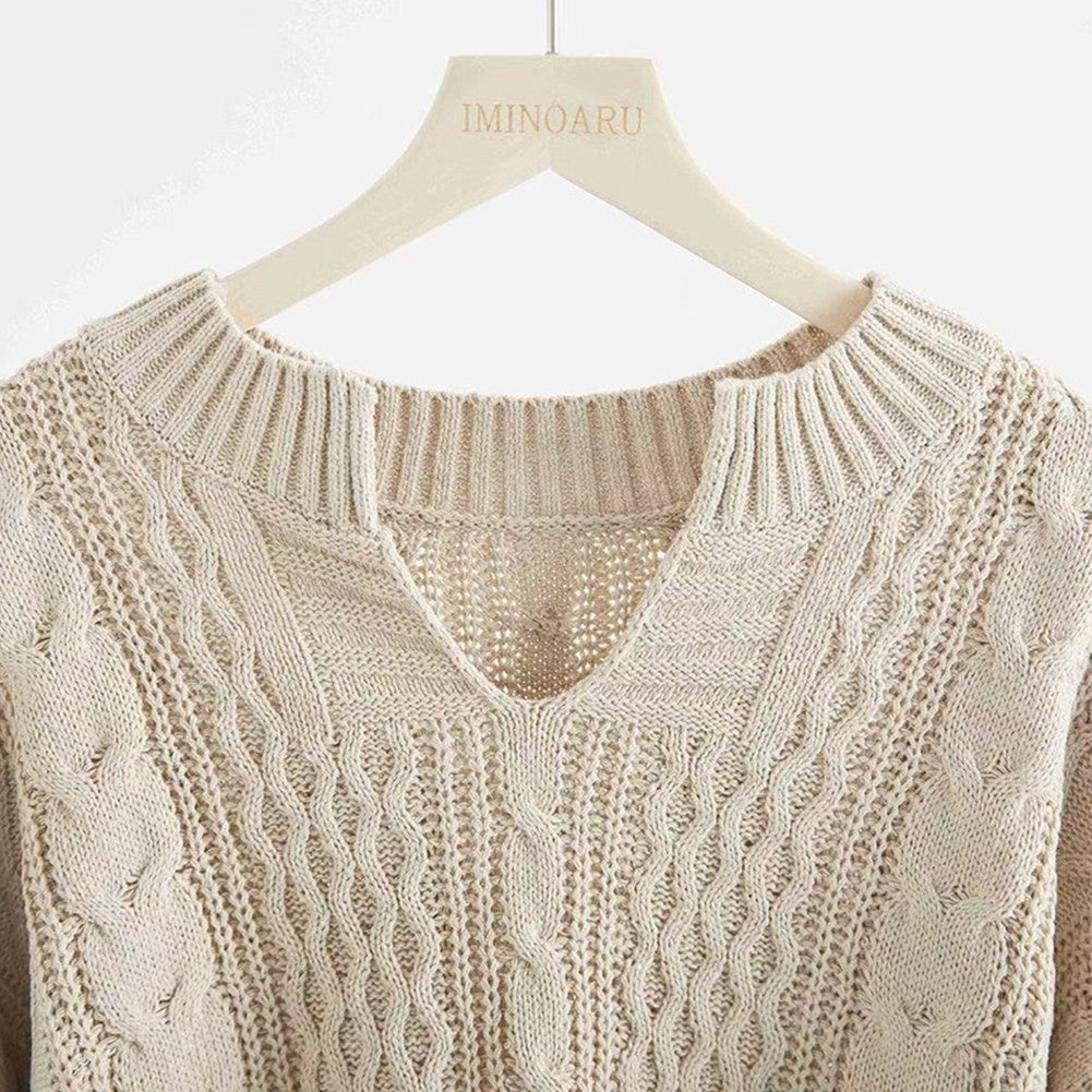 Gracia | Pullover de màniga llarga suau amb ajust femení