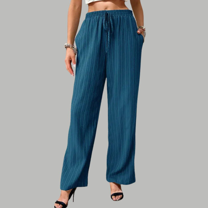 Pantalons plissats | Cama ampla i punt de disseny