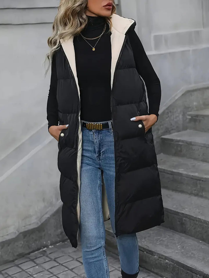 Talia | Sweatshirt amb caputxa càlid amb cremallera i confort