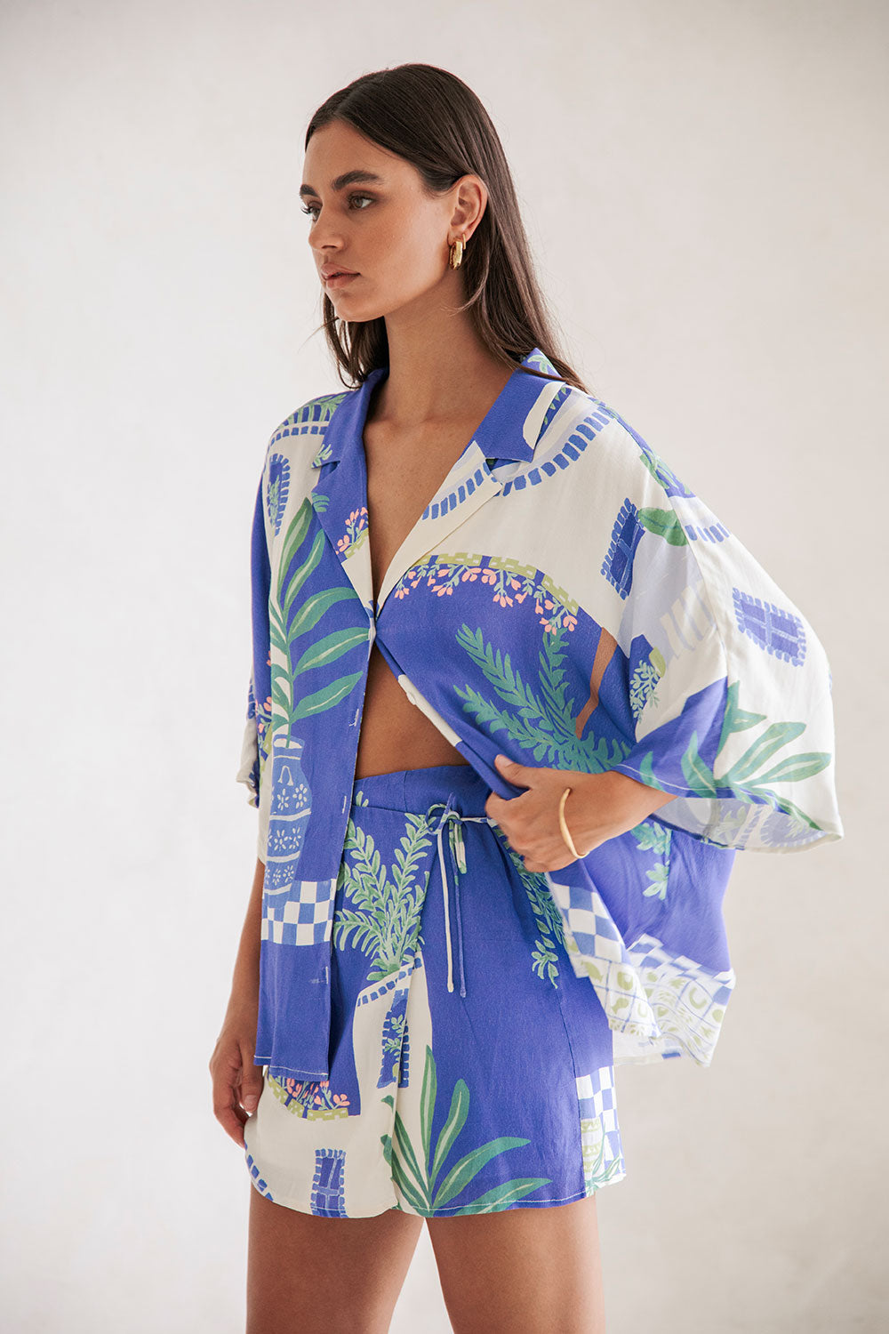 Oana | Conjunt de camisa i faldilla elegant per a dones